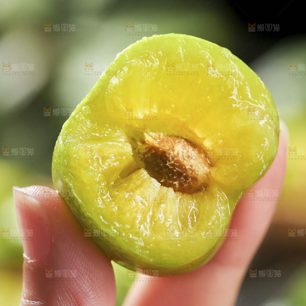 手里拿着脱骨李