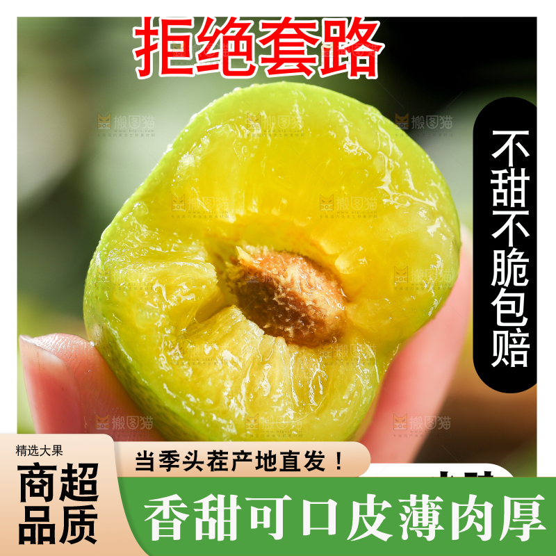 青脆脱骨李主图