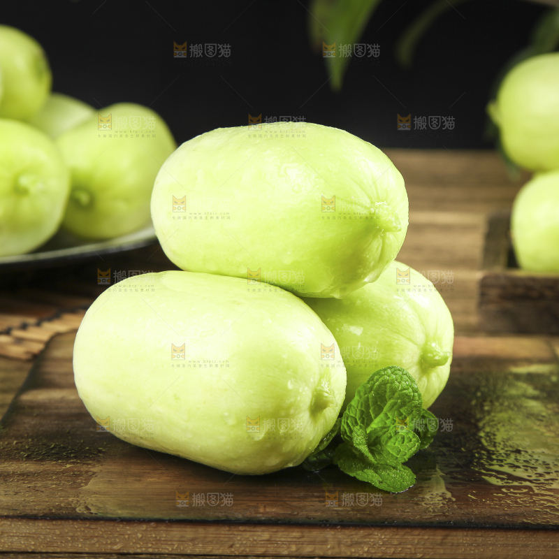 木底上的玉女黄瓜