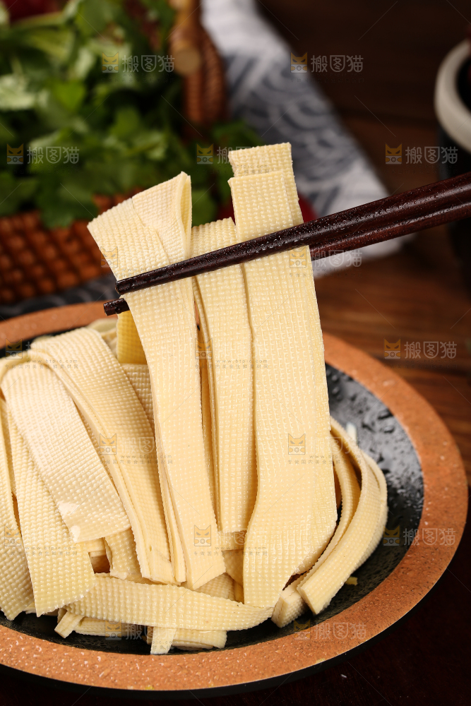 木底上的千张