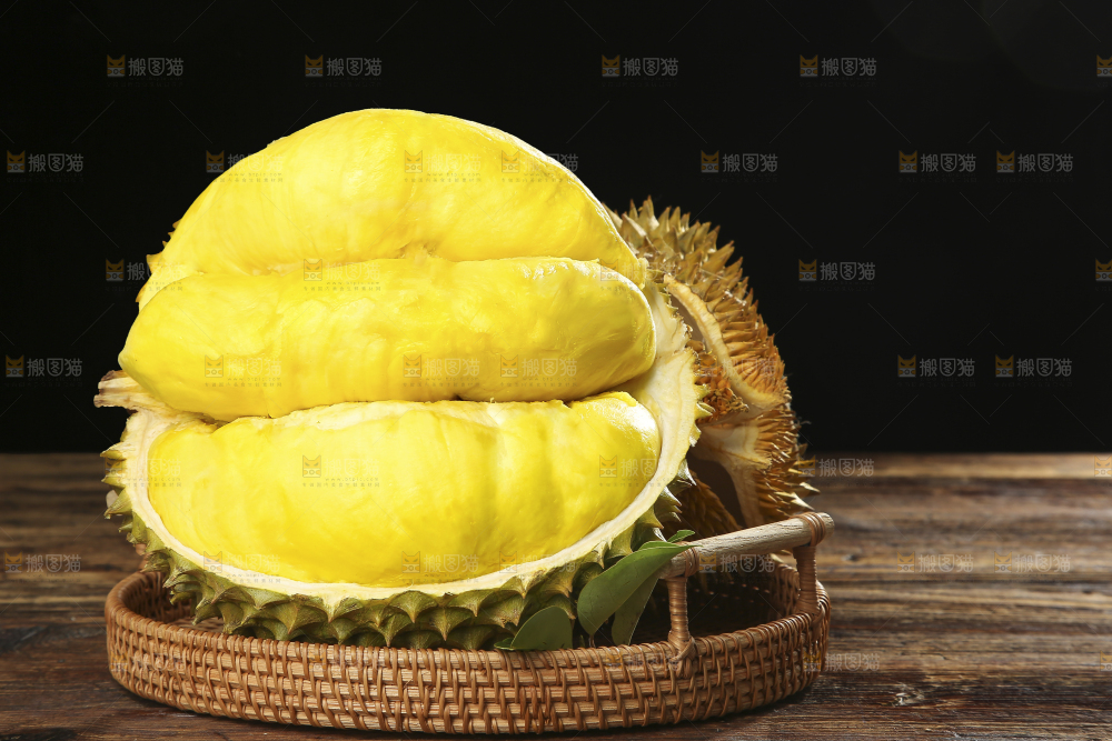 深底上的泰国榴莲