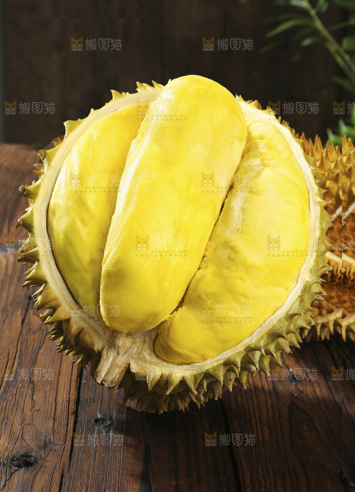 深底上的泰国榴莲