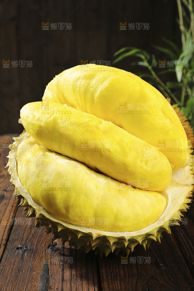 深底上的泰国榴莲