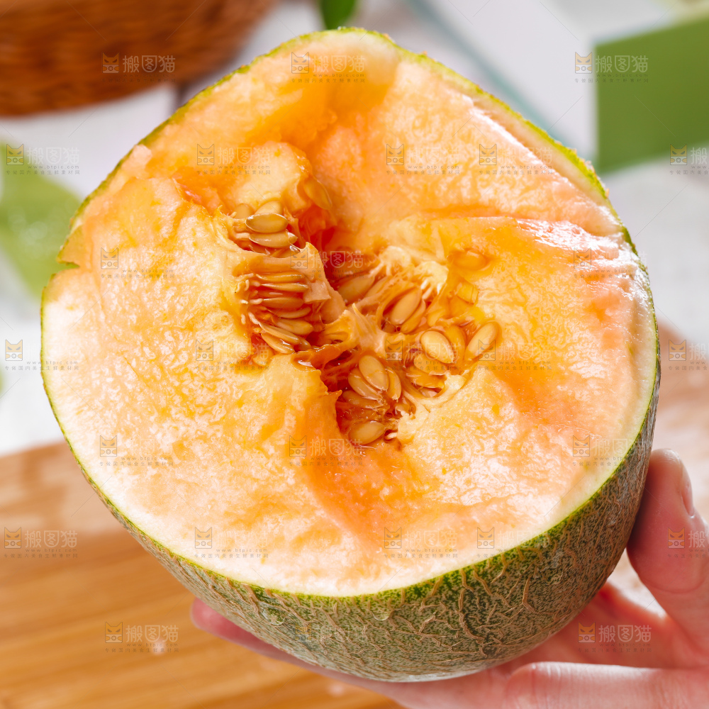 浅底上的新疆哈密瓜