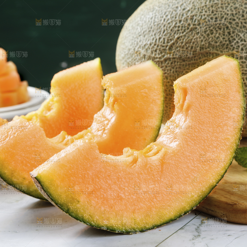 浅底上的新疆哈密瓜