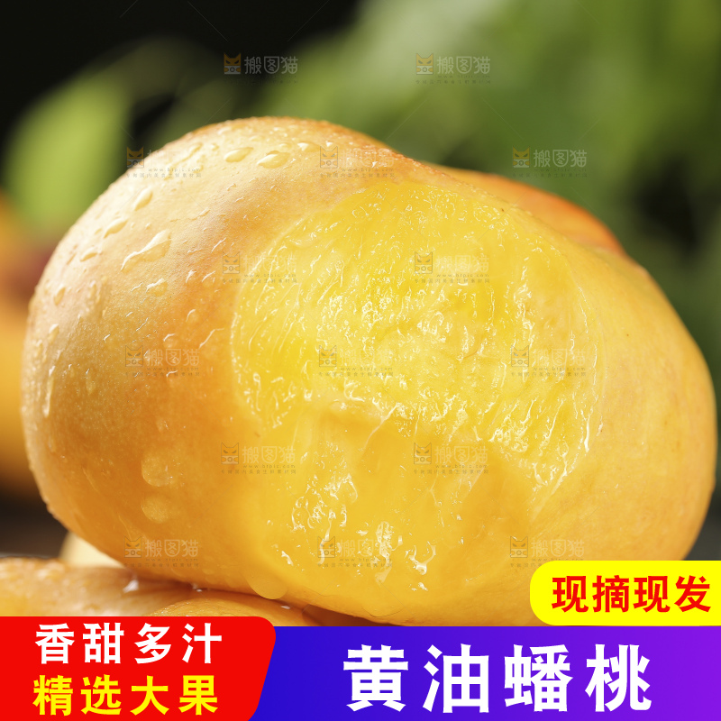 深底上的黄金油蟠桃