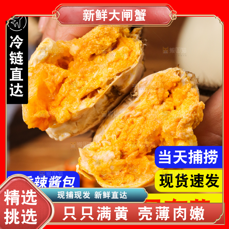 阳澄湖大闸蟹主图