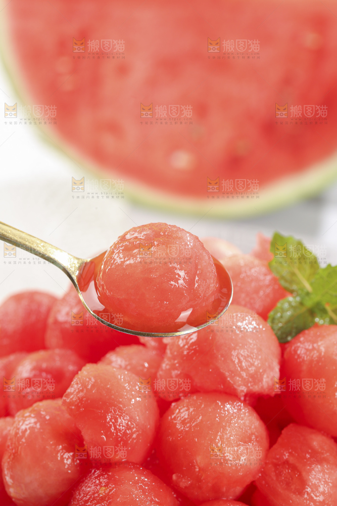 浅底上的冰糖麒麟瓜