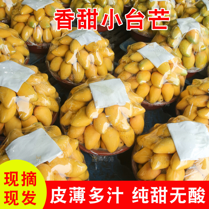摆放整齐的小台芒