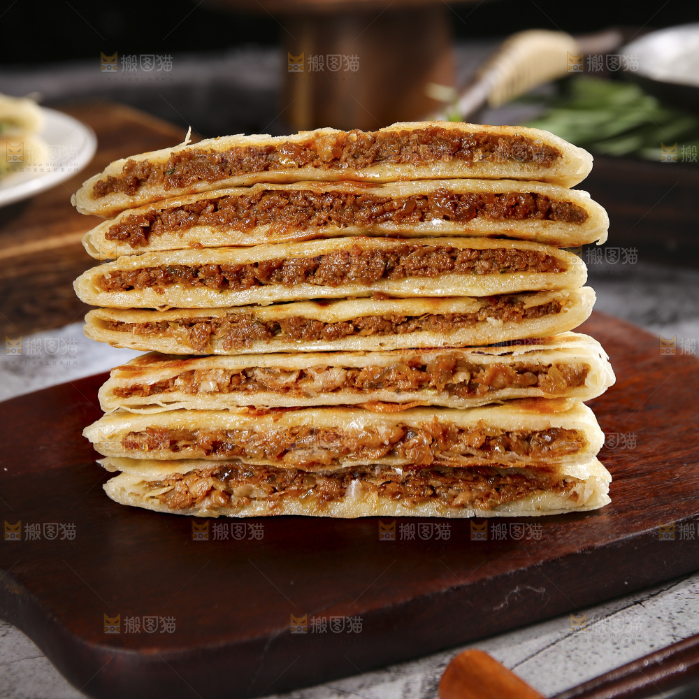 深底上的牛肉馅饼