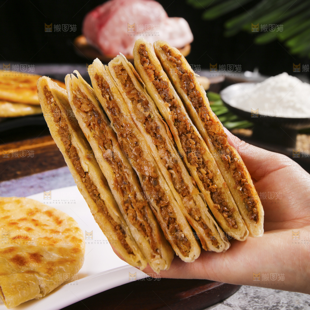 深底上的牛肉馅饼