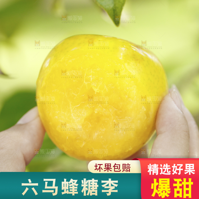 堆放着的蜂糖李