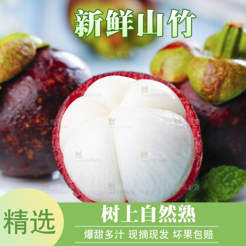 浅底上的泰国山竹