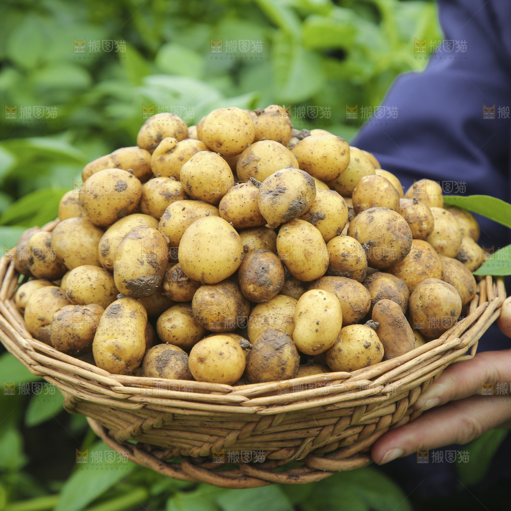 木底上的小土豆