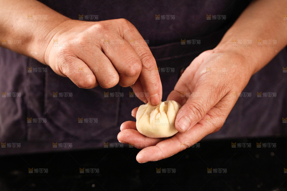 深底上包子的制作
