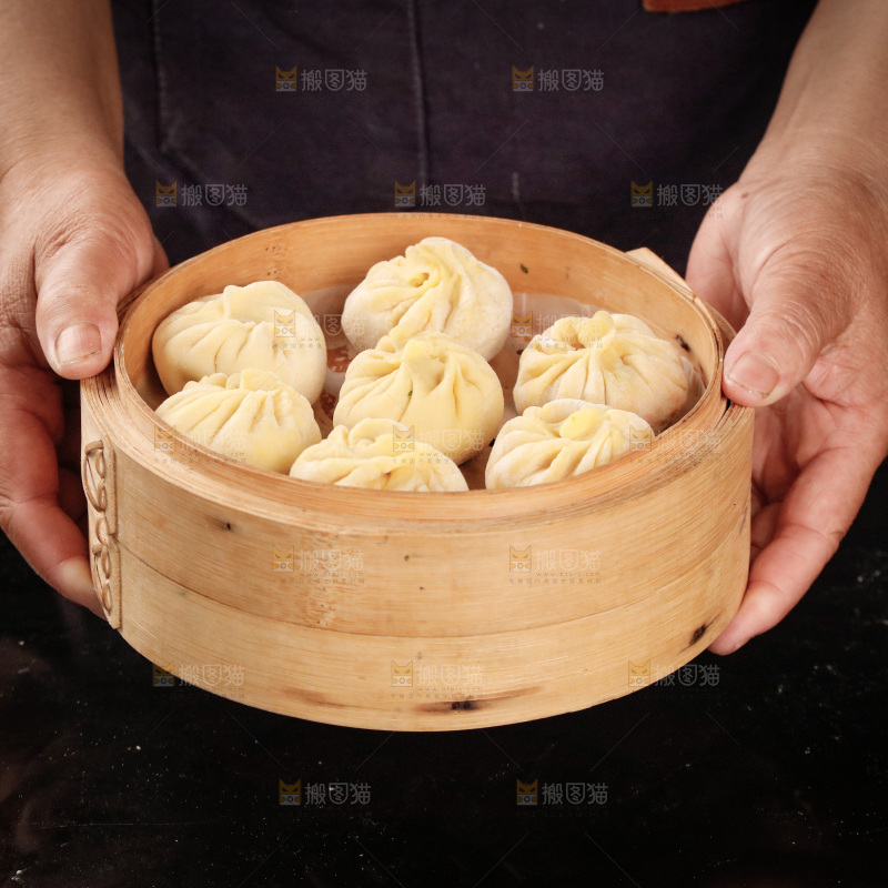 深底上包子的制作