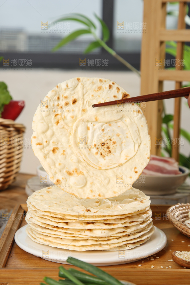 深底上的淄博小饼