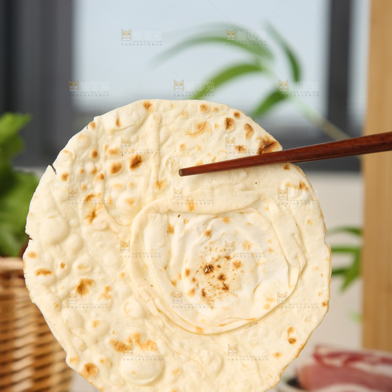 深底上的淄博小饼