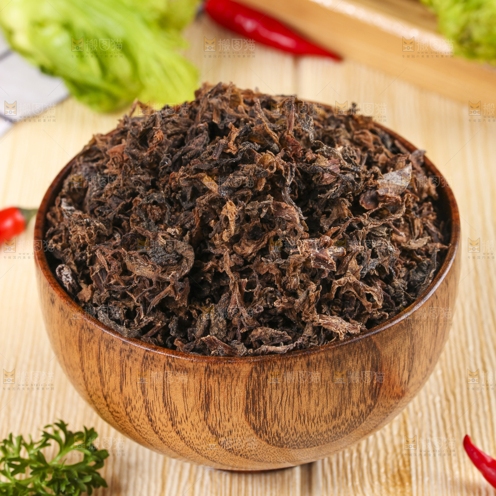 深底上的梅干菜