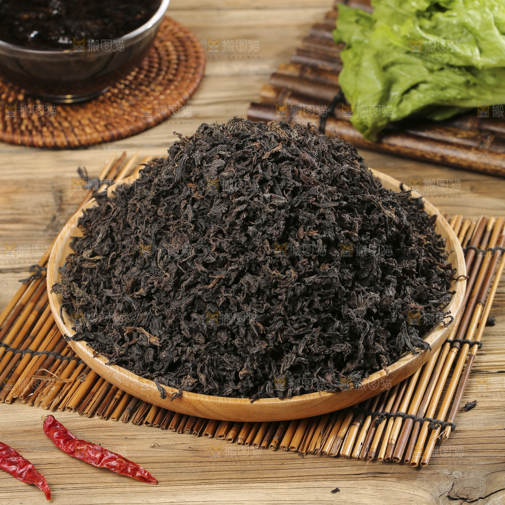 深底上的梅干菜