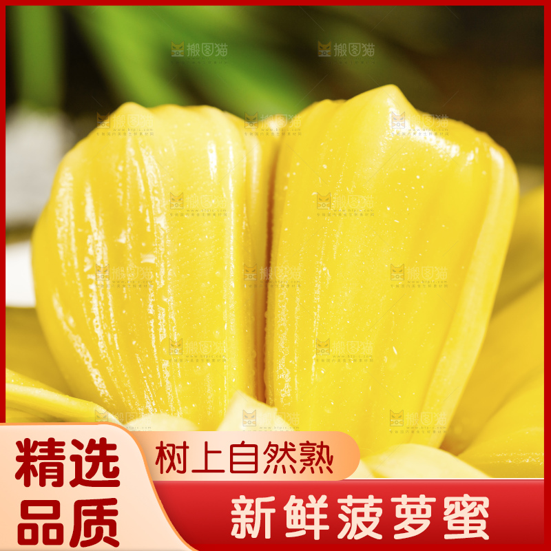 深底上的黄肉菠萝蜜