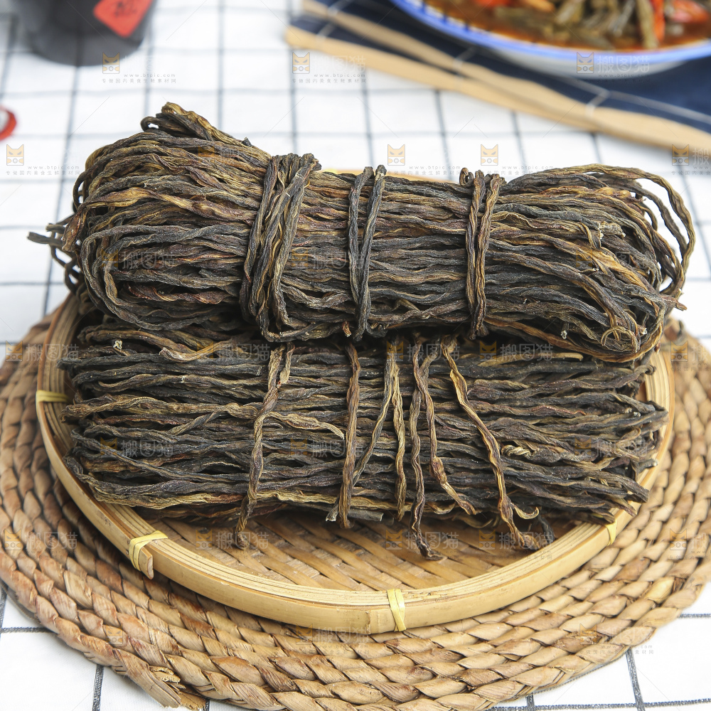 浅底上的干豆角