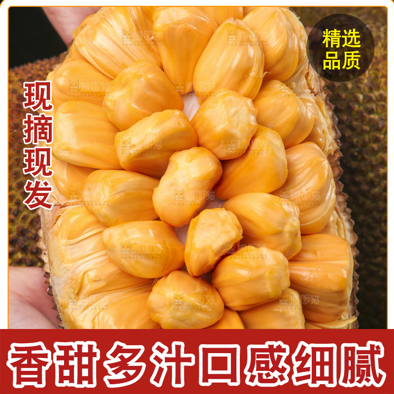 深底上的红肉菠萝蜜