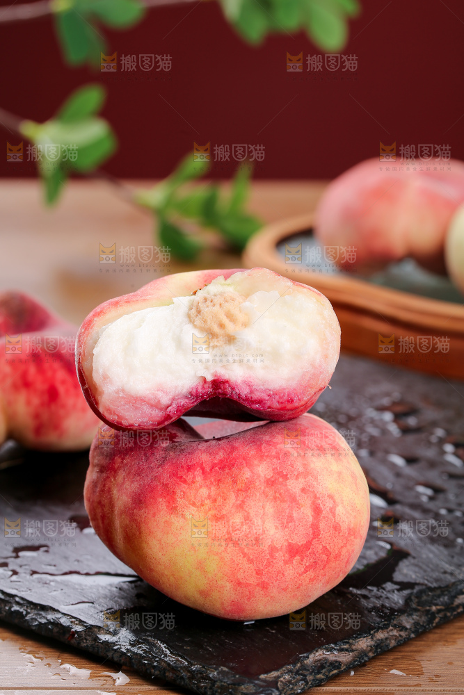 深底上的毛蟠桃