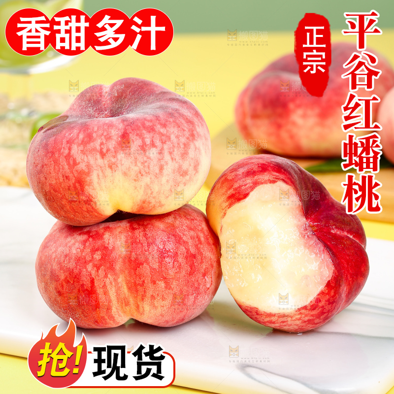 浅底上的毛蟠桃