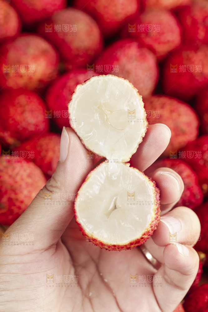 深底上的无核荔枝