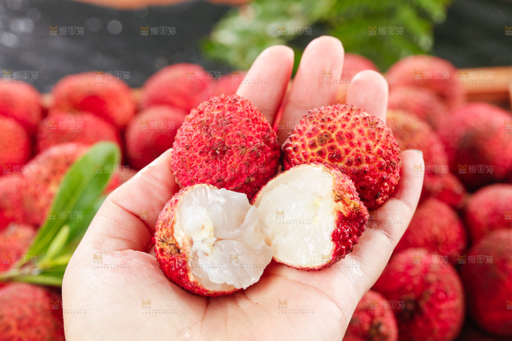 深底上的无核荔枝