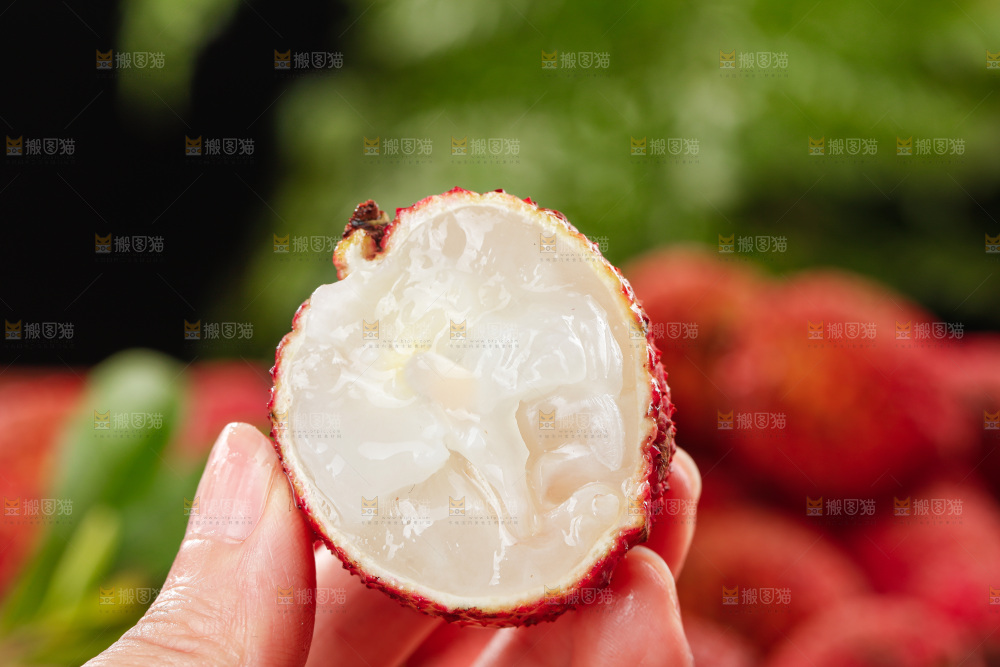 深底上的无核荔枝