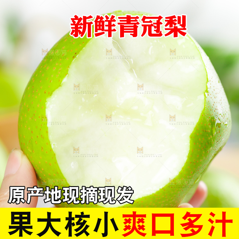 浅底上的青冠梨