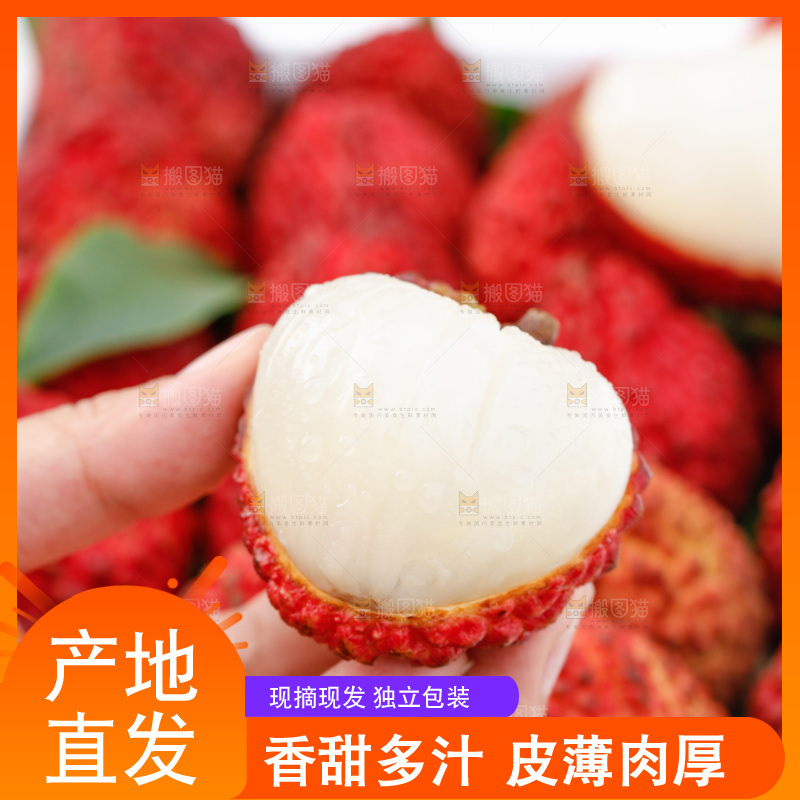 手里拿着荔枝王