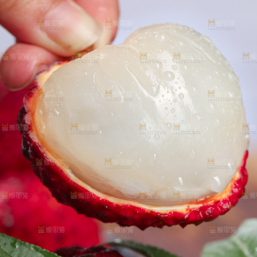 手里拿着荔枝王
