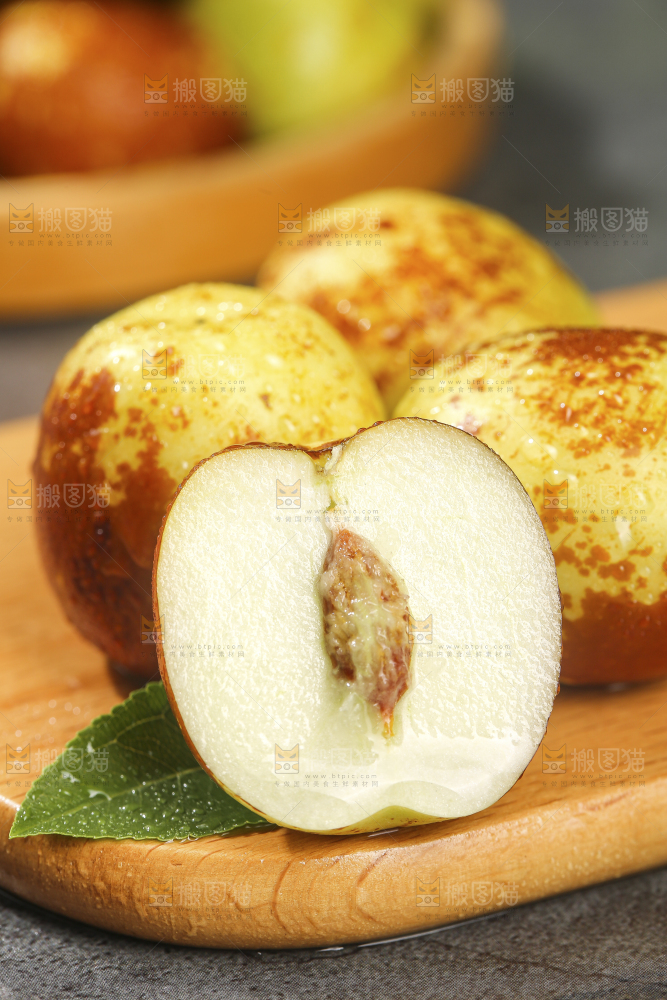 深底上的冬枣