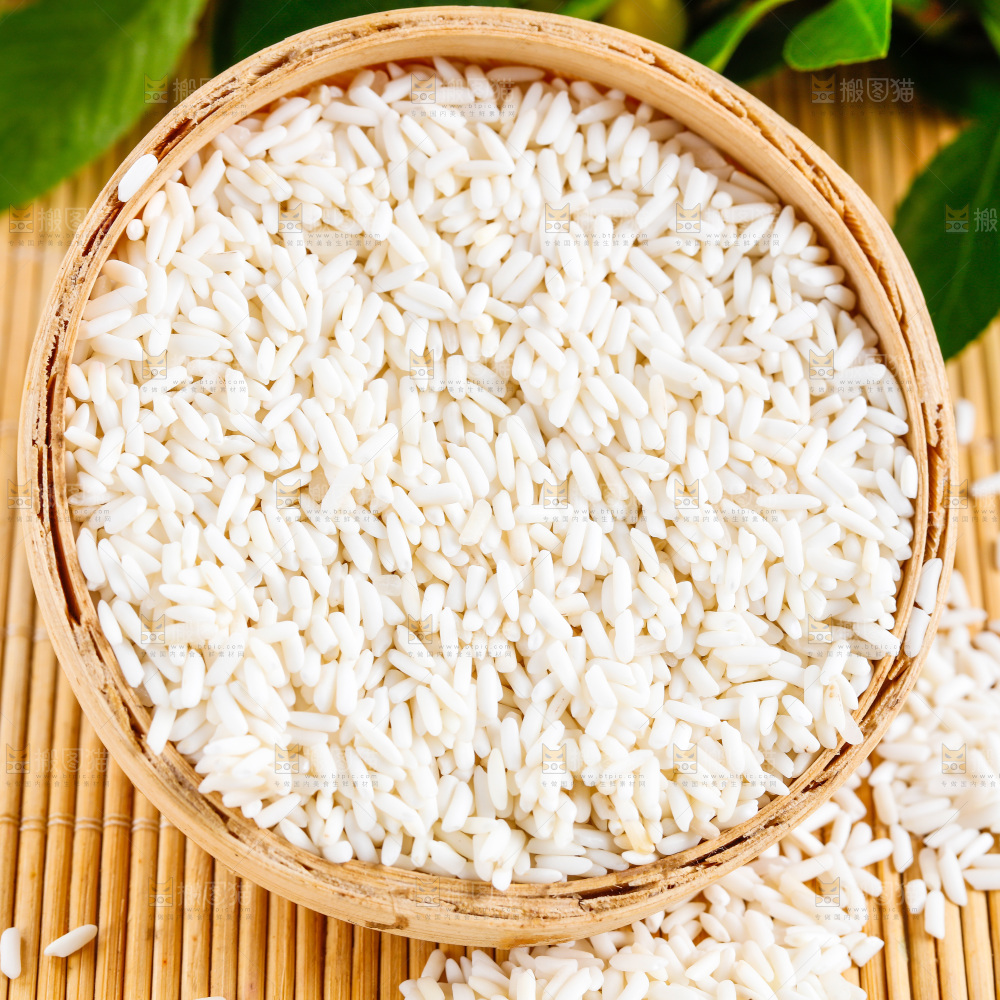深底上的糯米