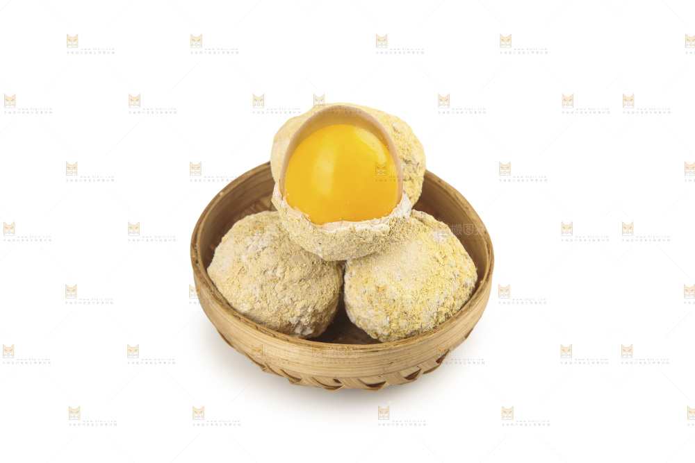 白底上的变蛋