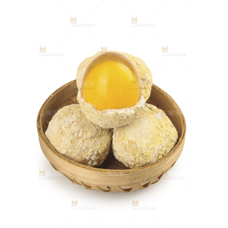 白底上的变蛋