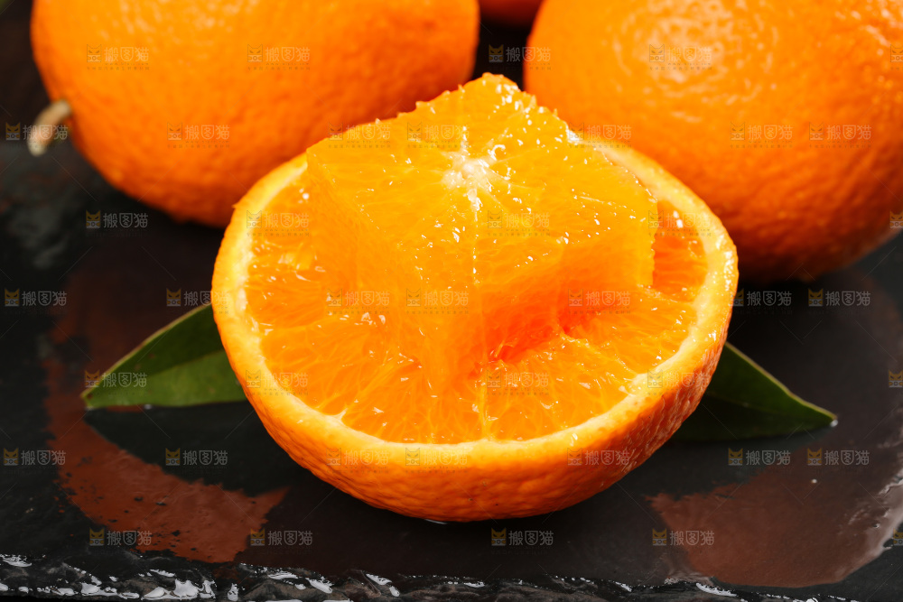 深底上的青见柑橘