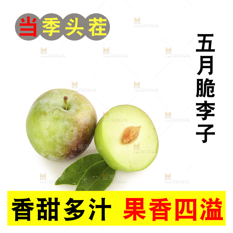 白底上的五月脆