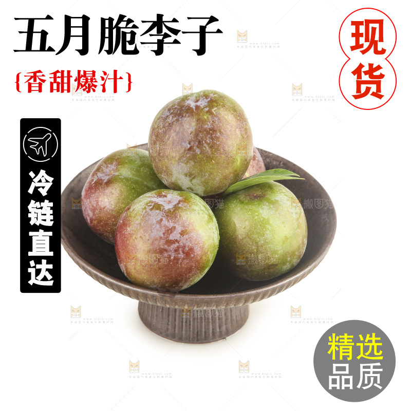 白底上的五月脆