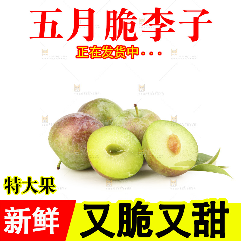 白底上的五月脆