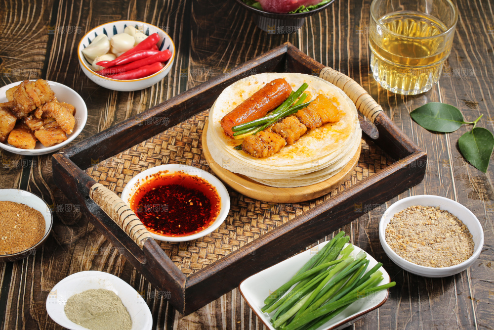深底上的淄博小饼
