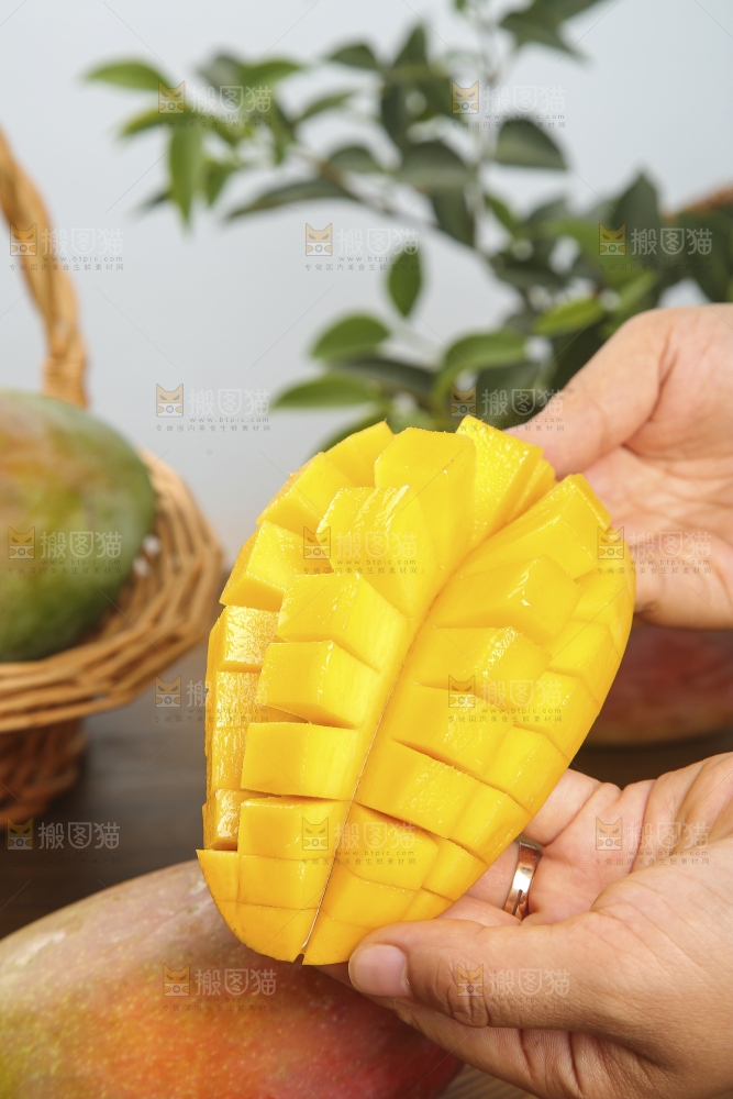 木底上放着的彩芒