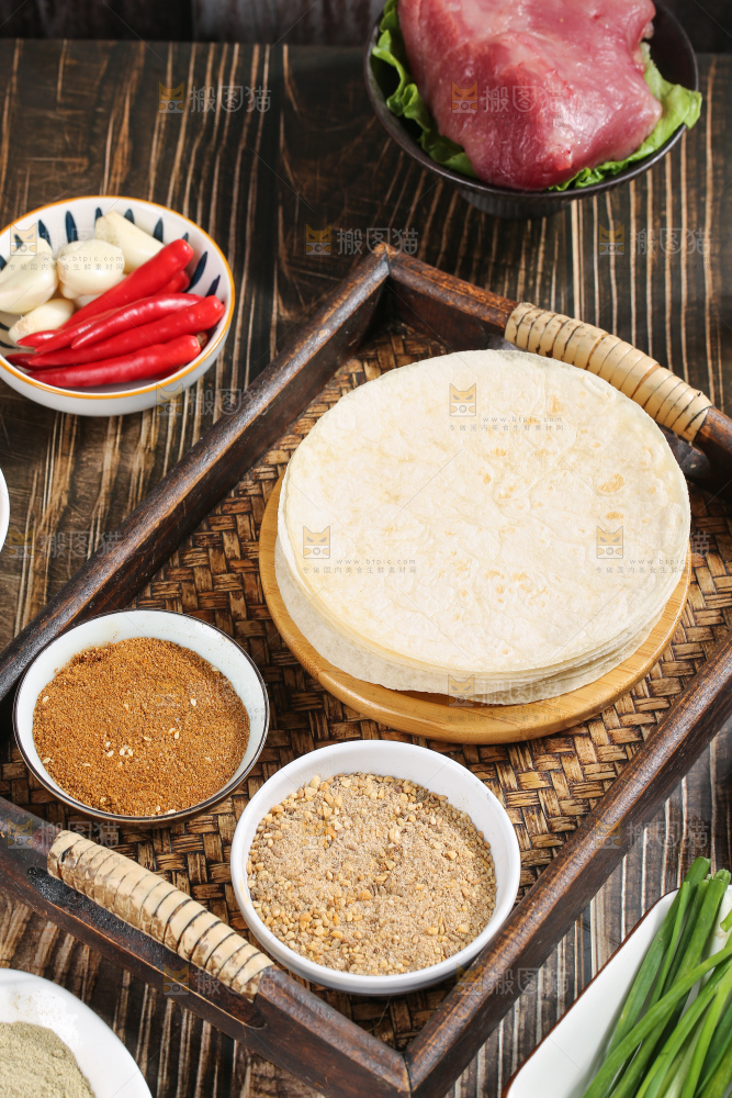深底上的淄博小饼
