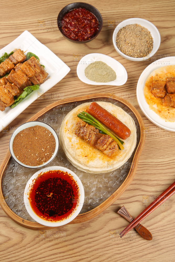 深底上的淄博小饼