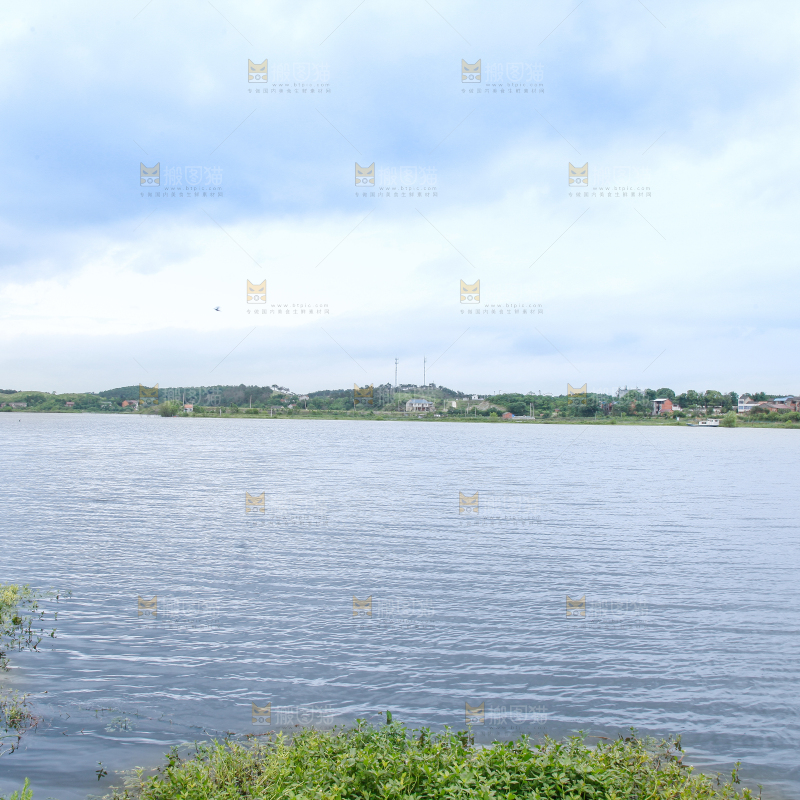 户外风景湖水