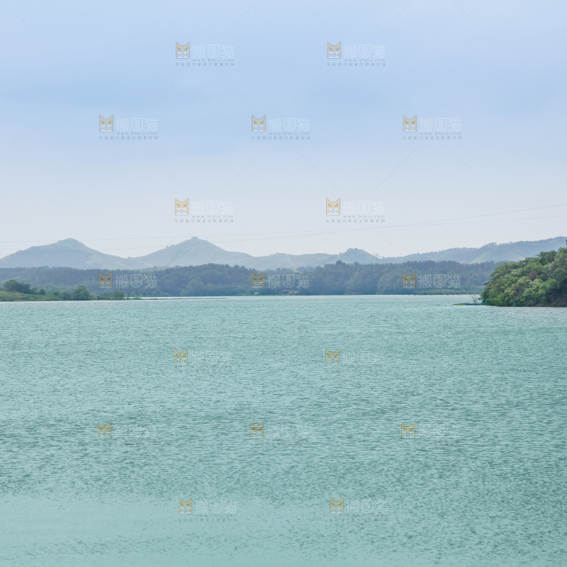 户外风景湖水
