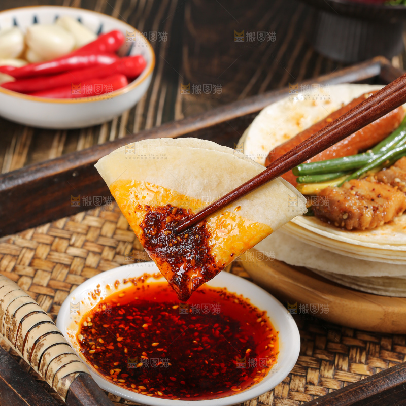 深底上的淄博小饼